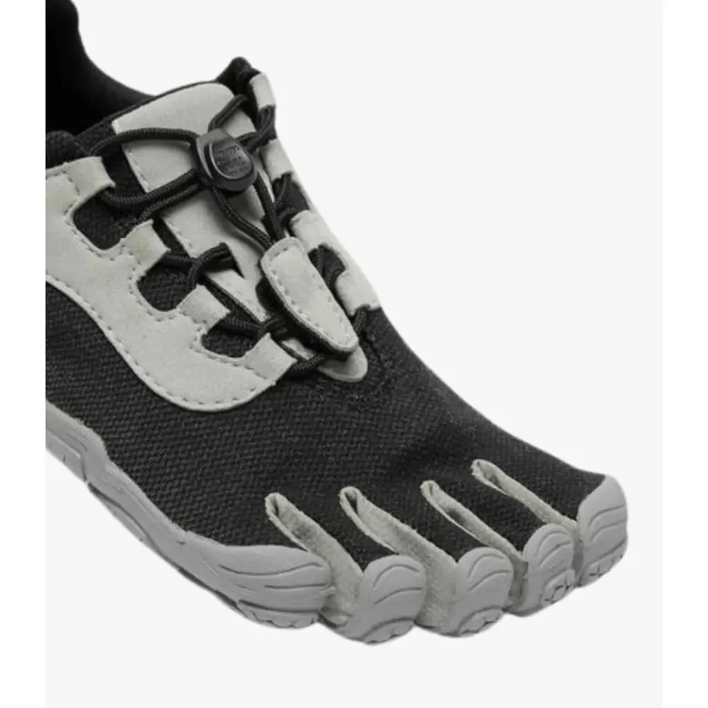 Vibram Women's FiveFingers V-Run Retro, Black/Grey, Size 8.5-9 Eu 40 - Picture 3 of 6